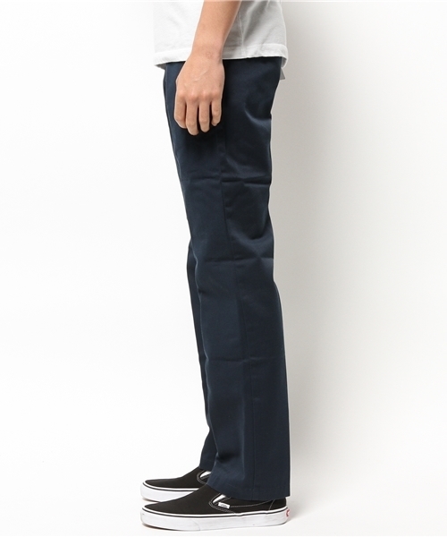 Dickies（ディッキーズ）の「WD874 ローライズワークパンツ 《WASHED》（チノパンツ・メンズ・ダークネイビー/ベージュ/ブラック/カーキ/アーミー/ヘザ－グレー・34inch/30inch/36inch/28inch/32inch）」の7枚目の写真