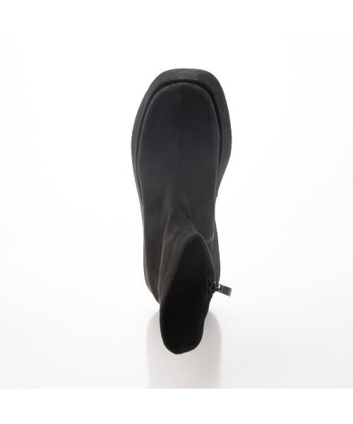Realta（レアルタ）の「Realta(レアルタ)7cm厚底ウエッジソールストレッチショートブーツ（ブーツ・レディース・ブラック系その他/ブラック・M/S/L/LL）」の14枚目の写真