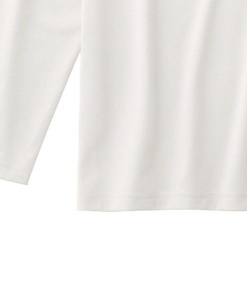 adidas（アディダス）の「adidas/アディダス ワンポイントロゴ クルーネック ロングスリーブ 綿混タイプ（その他アンダーウェア/インナー・メンズ・ブラック/ブルー系その他/オレンジ系その他/ホワイト・LARGE/MEDIUM）」の11枚目の写真