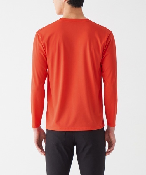 adidas（アディダス）の「adidas/アディダス ワンポイントロゴ クルーネック ロングスリーブ 綿混タイプ（その他アンダーウェア/インナー・メンズ・ブラック/ブルー系その他/オレンジ系その他/ホワイト・LARGE/MEDIUM）」の22枚目の写真