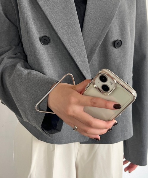 Me%(ミィパーセント)の「モチーフフレームハンドルストラップ 977899(スマホケース/カバー・レディース・ゴールド系その他/シルバー系その他2/シルバー系その他/ゴールド系その他2・FREE)」の1枚目の写真