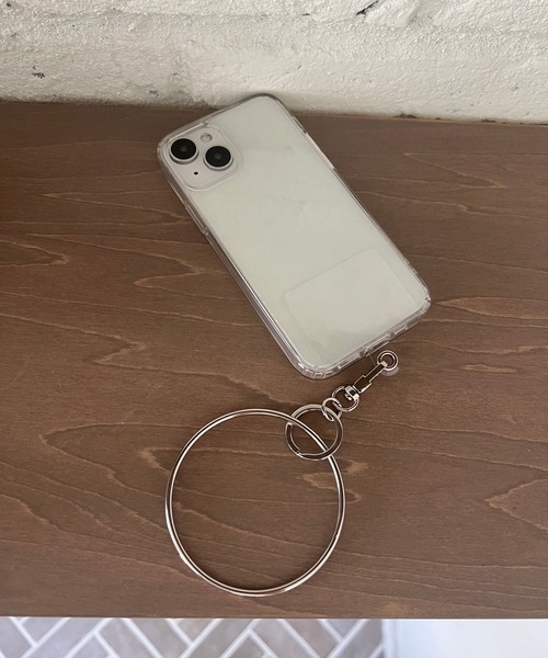 Me%(ミィパーセント)の「モチーフフレームハンドルストラップ 977899(スマホケース/カバー・レディース・ゴールド系その他/シルバー系その他2/シルバー系その他/ゴールド系その他2・FREE)」の2枚目の写真