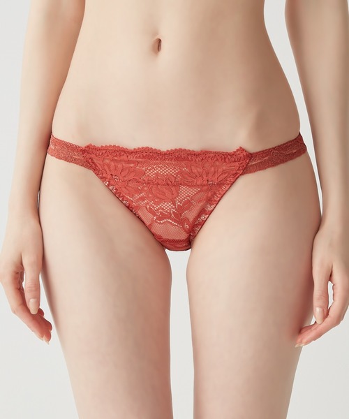 Tuche（トゥシェ）の「Tuche/トゥシェ ふわっと盛れる Sweet Make Bra ペアショーツ（ショーツ・レディース・ライラック/イエロー系その他/ダークブルー/ブルー系その他/ブラック/ブラウン系その他/ブラウン系その他2/レッド系その他/パープル/グレー系その他2/ピンク系その他/モスグリーン/ライトホワイト/ピンク系その他2・MEDIUM/X-LARGE/LARGE）」の14枚目の写真