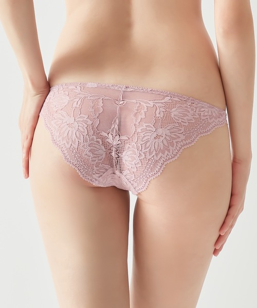 Tuche（トゥシェ）の「Tuche/トゥシェ ふわっと盛れる Sweet Make Bra ペアショーツ（ショーツ・レディース・ライラック/イエロー系その他/ダークブルー/ブルー系その他/ブラック/ブラウン系その他/ブラウン系その他2/レッド系その他/パープル/グレー系その他2/ピンク系その他/モスグリーン/ライトホワイト/ピンク系その他2・MEDIUM/X-LARGE/LARGE）」の18枚目の写真