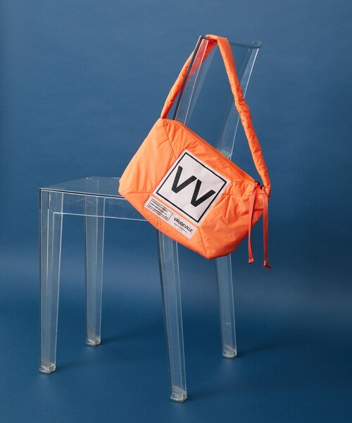 OFF-WHITE ショルダーバッグ ブラック/オレンジ Off-White - Off-Whiteバッグ オフホワイトバッグ ショルダーの通販 by