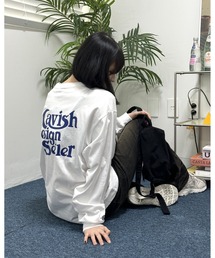 Cavish | 【UNISEX】CAVISH／セラーロゴ長袖Tシャツ 2985486(Tシャツ/カットソー)