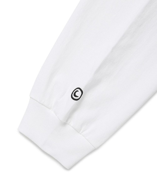 Cavish（カビシ）の「【UNISEX】CAVISH／セラーロゴ長袖Tシャツ（Tシャツ/カットソー・レディース・ホワイト/ブラック・MEDIUM/SMALL/LARGE）」の5枚目の写真