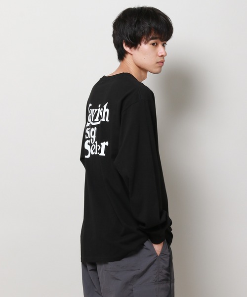 Cavish（カビシ）の「【UNISEX】CAVISH／セラーロゴ長袖Tシャツ（Tシャツ/カットソー・レディース・ホワイト/ブラック・MEDIUM/SMALL/LARGE）」の17枚目の写真