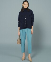 2WAYウォームストレッチ テーパード パンツ