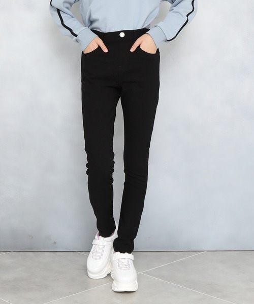 PINKHUNT(ピンクハント)の「PINKHUNT ピンクハント 裏起毛 ストレッチ スキニー ロングパンツ 8721K(その他パンツ・キッズ・ネイビー/ブルー/ブラック・150cm/130cm/140cm/160cm/120cm)」の2枚目の写真