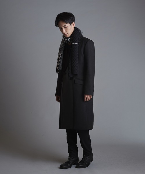 NO ID.(ノーアイディ)の「【NO ID.】Cable Knit Stole / ケーブル ニット ストール(ストール/ショール・メンズ・ホワイト/ブラック・ONE SIZE)」の15枚目の写真