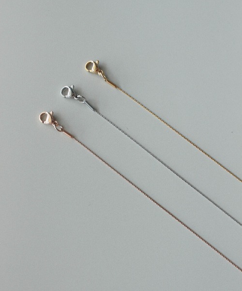 ebine(エビネ)の「金属アレルギー対応/0.6mm Skin Bracelet/ブレスレット(ブレスレット・レディース・ピンクゴールド/シルバー/ゴールド・FREE)」の4枚目の写真
