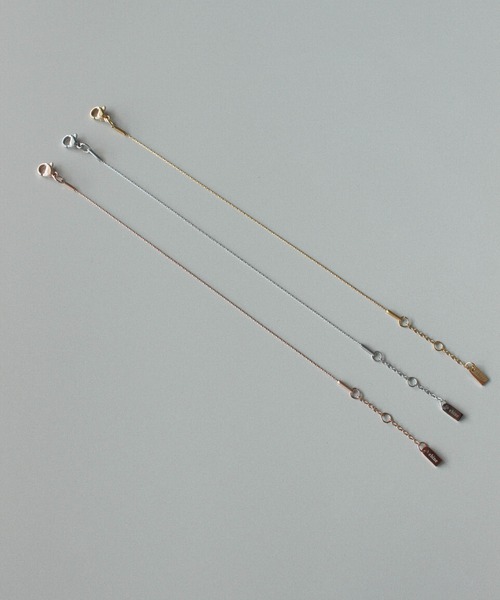 ebine(エビネ)の「金属アレルギー対応/0.6mm Skin Bracelet/ブレスレット(ブレスレット・レディース・ピンクゴールド/シルバー/ゴールド・FREE)」の10枚目の写真
