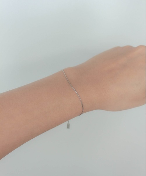 ebine(エビネ)の「金属アレルギー対応/0.6mm Skin Bracelet/ブレスレット(ブレスレット・レディース・ピンクゴールド/シルバー/ゴールド・FREE)」の14枚目の写真