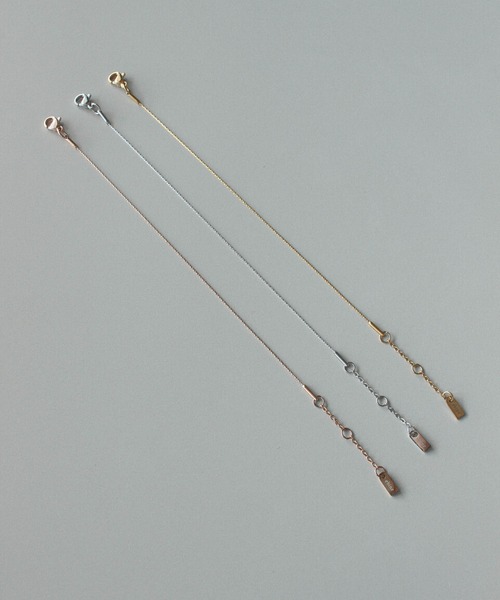 ebine(エビネ)の「金属アレルギー対応/0.6mm Skin Bracelet/ブレスレット(ブレスレット・レディース・ピンクゴールド/シルバー/ゴールド・FREE)」の15枚目の写真