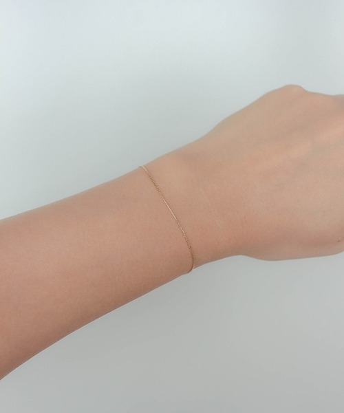 ebine(エビネ)の「金属アレルギー対応/0.6mm Skin Bracelet/ブレスレット(ブレスレット・レディース・ピンクゴールド/シルバー/ゴールド・FREE)」の16枚目の写真