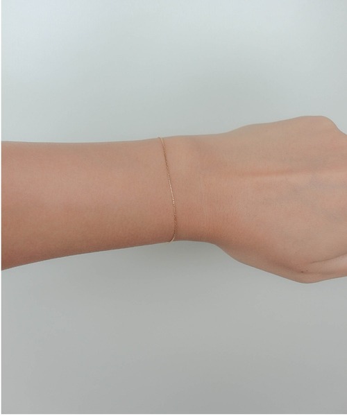 ebine(エビネ)の「金属アレルギー対応/0.6mm Skin Bracelet/ブレスレット(ブレスレット・レディース・ピンクゴールド/シルバー/ゴールド・FREE)」の18枚目の写真