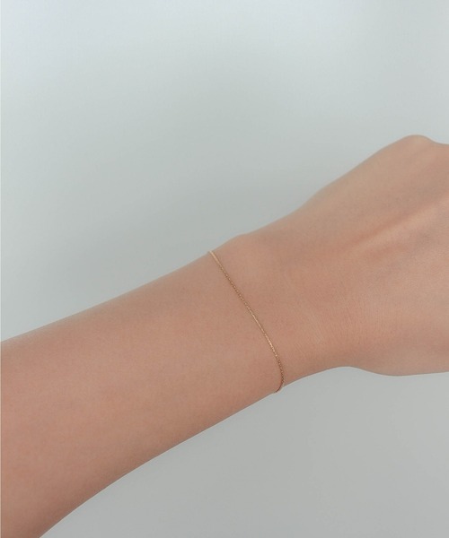ebine(エビネ)の「金属アレルギー対応/0.6mm Skin Bracelet/ブレスレット(ブレスレット・レディース・ピンクゴールド/シルバー/ゴールド・FREE)」の19枚目の写真