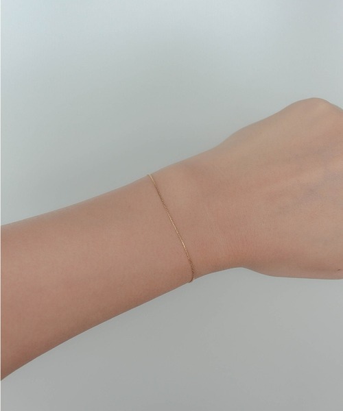 ebine(エビネ)の「金属アレルギー対応/0.6mm Skin Bracelet/ブレスレット(ブレスレット・レディース・ピンクゴールド/シルバー/ゴールド・FREE)」の21枚目の写真