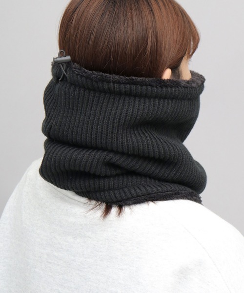 THRASHER（スラッシャー）の「リブ編みニット ロングネックウォーマー