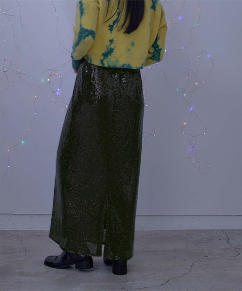 miette（ミエット）の「スパンコールタイトスカート（スカート・レディース・ブラック/シルバー・FREE）」の19枚目の写真