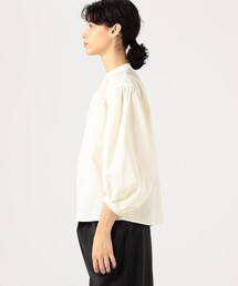 BALLSEY（ボールジィ）の「ポリステルコットンタフタ ギャザーブラウス