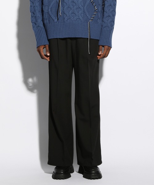 HARE（ハレ）の「RAKUワイドスラックス(HARE)（スラックス・メンズ・イエロー/ピンク/ホワイト/ブラック/グレー/ブルー・SMALL/MEDIUM/LARGE）」の10枚目の写真