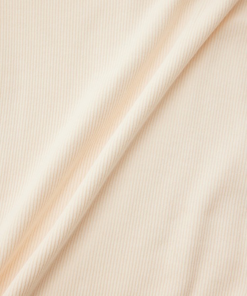 VIS（ビス）の「【静電気防止】リブカットハイネックプルオーバー（ニット/セーター・レディース・ブルー系その他4/ブラック/ホワイト系その他/オフホワイト/チャコールグレー・FREE）」の15枚目の写真