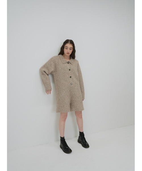 Cla STEllaR（クラステラ）の「ニット ロンパース（つなぎ/オールインワン・レディース・ブラウン/グレー/ベージュ・M/S）」の17枚目の写真