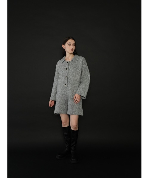 ClaSTEllaR / ニットロンパース(gray)クラステラー セール】ニット ロンパース（つなぎ/オールインワン）｜Cla