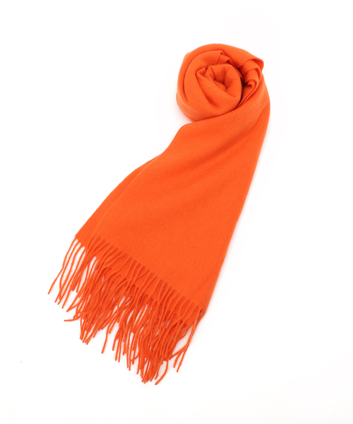 TWEEDMILL Kneerug ストール　オレンジ TWEED MILL（ツイードミル） ストール 「TWEEDMILL」Kneerugストール
