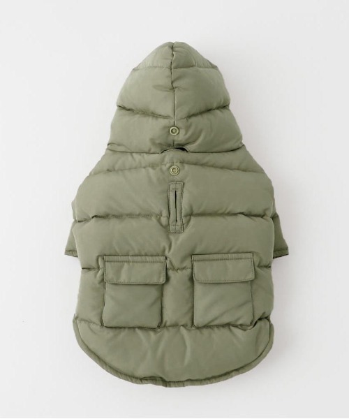 セール】ポケット付きフードダウンジャケット / 犬服 / ドッグウェア