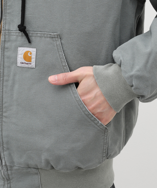 Carhartt WIP(カーハートダブリューアイピー)の「【CARHARTT WIP / カーハート ダブリューアイピー】OG ACTIVE JACKET(ブルゾン・メンズ・ライトグリーン・LARGE/MEDIUM)」の12枚目の写真
