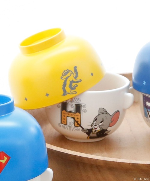 Tom＆Jerry（トムアンドジェリー）の「【公式】トムとジェリー　汁椀茶碗セット　ミニ　マッシュアップ（食器・レディース・ブラック/レッド/イエロー/ブルー/グリーン/ダークブルー・FREE）」の6枚目の写真