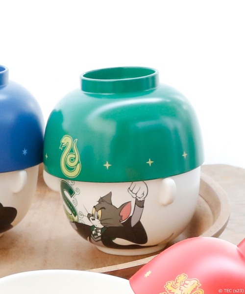 Tom＆Jerry（トムアンドジェリー）の「【公式】トムとジェリー　汁椀茶碗セット　ミニ　マッシュアップ（食器・レディース・ブラック/レッド/イエロー/ブルー/グリーン/ダークブルー・FREE）」の3枚目の写真