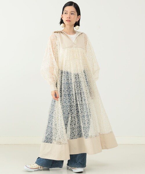 CAROLINA GLASER カロリナ グレイサー レースワンピース CAROLINA GLASER（カロリナ グレイサー）【COLLABORATION】Aya
