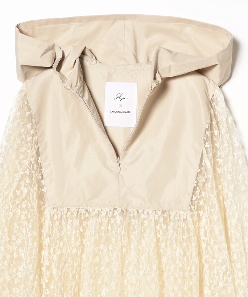 【新品・タグ付】Aya × CAROLINA GLASER / レースワンピース CAROLINA GLASER（カロリナ グレイサー）の「Aya × CAROLINA