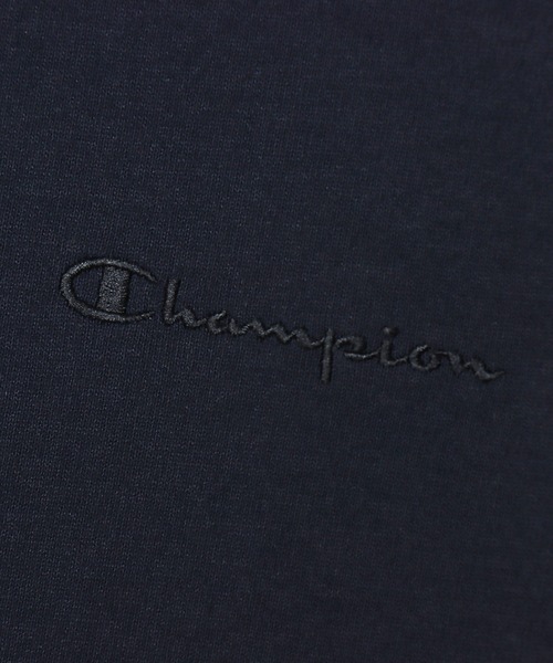 Champion(チャンピオン)の「【Champion/チャンピオン】レディース ショートスリーブTシャツ(Tシャツ/カットソー・レディース・ブラック/オフホワイト/ダークグリーン・LARGE/MEDIUM)」の14枚目の写真