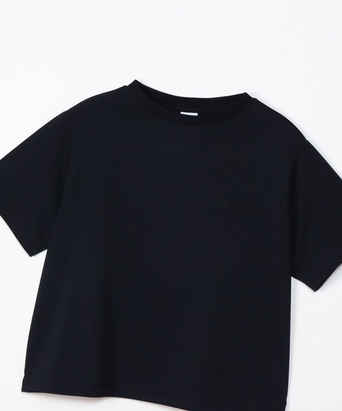 Champion(チャンピオン)の「【Champion/チャンピオン】レディース ショートスリーブTシャツ(Tシャツ/カットソー・レディース・ブラック/オフホワイト/ダークグリーン・LARGE/MEDIUM)」の15枚目の写真