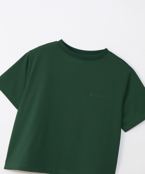Champion(チャンピオン)の「【Champion/チャンピオン】レディース ショートスリーブTシャツ(Tシャツ/カットソー・レディース・ブラック/オフホワイト/ダークグリーン・LARGE/MEDIUM)」の19枚目の写真