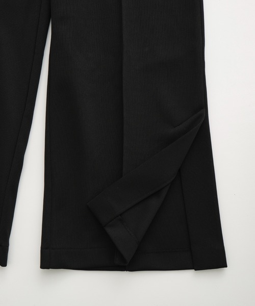 TOGA PULLA（トーガ　プルラ）の「【TOGA PULLA/トーガプルラ】Mirano rib pants/ミラノリブパンツ/TP241-JF234（その他パンツ・レディース・イエロー/ブラック・34/36）」の17枚目の写真