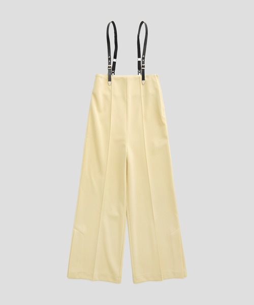 TOGA PULLA ヒッコリーパンツ　サイズ34 TOGA ARCHIVES(トーガアーカイブス) Slit-hem High-rise Wide