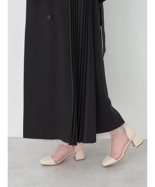 earth music&ecology（アースミュージックアンドエコロジー）の「サイドプリーツジレンチ（ベスト・レディース・その他8/グレー/ブラック・FREE）」の19枚目の写真