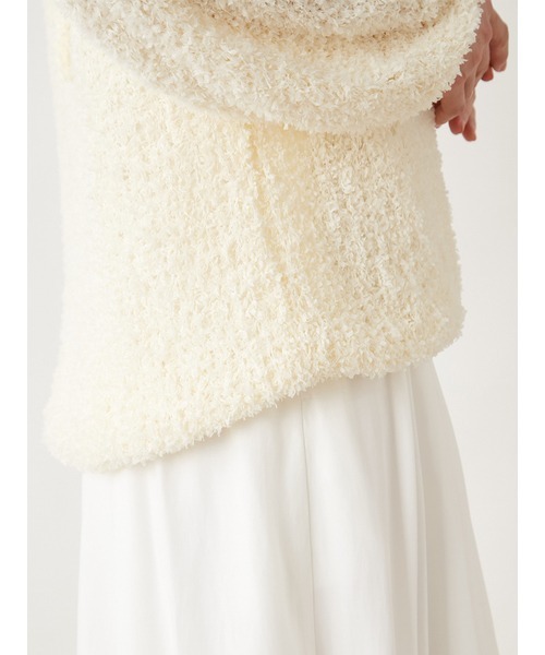 SNIDEL（スナイデル）の「【WEB限定サイズあり】ペーパーヤーンプルオーバー×ギャザーキャミワンピース（ワンピース・レディース・ピンク/アイボリー/グレー・1/0/00）」の15枚目の写真