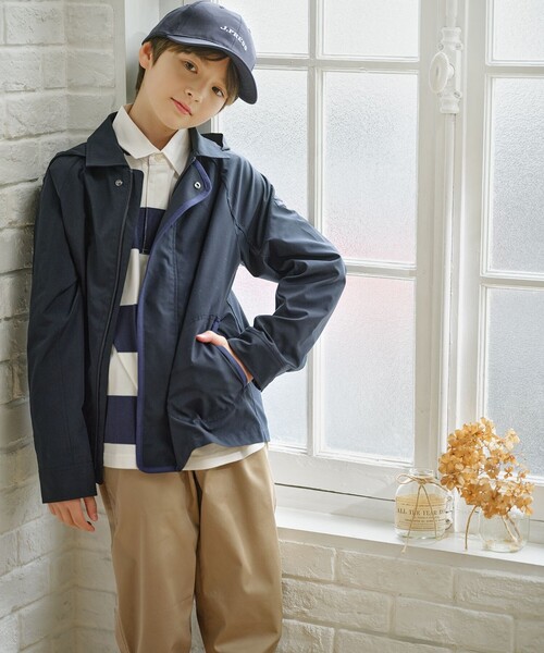 J.PRESS（ジェイプレス）の「【140-170cm】J.ボーダー ラガーシャツ