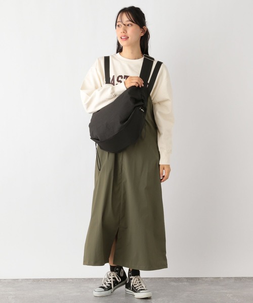 GLOBAL WORK（グローバルワーク）の「乾きやすいスウェットプリント長袖/975599（Tシャツ/カットソー・レディース・ベージュ系その他3/ネイビー系8/アイボリー系7/スミクロ/杢グレー/アイボリー系8・LARGE/MEDIUM）」の15枚目の写真