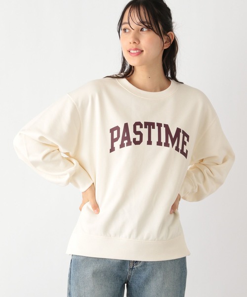 GLOBAL WORK（グローバルワーク）の「乾きやすいスウェットプリント長袖/975599（Tシャツ/カットソー・レディース・ベージュ系その他3/ネイビー系8/アイボリー系7/スミクロ/杢グレー/アイボリー系8・LARGE/MEDIUM）」の18枚目の写真