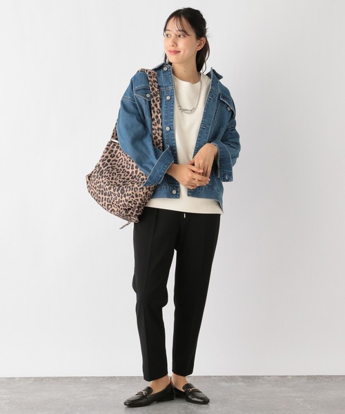 GLOBAL WORK（グローバルワーク）の「乾きやすいスウェットプリント長袖/975599（Tシャツ/カットソー・レディース・ベージュ系その他3/ネイビー系8/アイボリー系7/スミクロ/杢グレー/アイボリー系8・LARGE/MEDIUM）」の20枚目の写真
