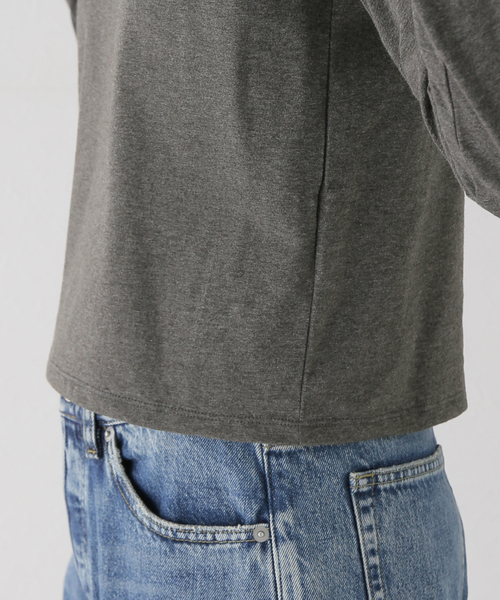 plage（プラージュ）の「2WAY NECK L/S Tシャツ（Tシャツ/カットソー・レディース・ホワイト/チャコールグレー/グレー・FREE）」の18枚目の写真