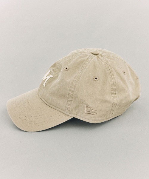 MICA&DEAL（マイカ＆ディール）の「【MICA&DEAL】NEW ERA Mキャップ（キャップ・レディース・グレイッシュベージュ/ネイビー・フリー）」の13枚目の写真